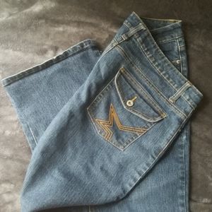 5 pocket mid rise jeans size 12